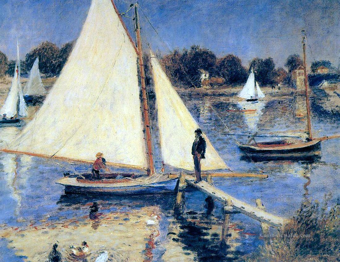 Segelboote bei Argenteuil Pierre Auguste Renoir Ölgemälde